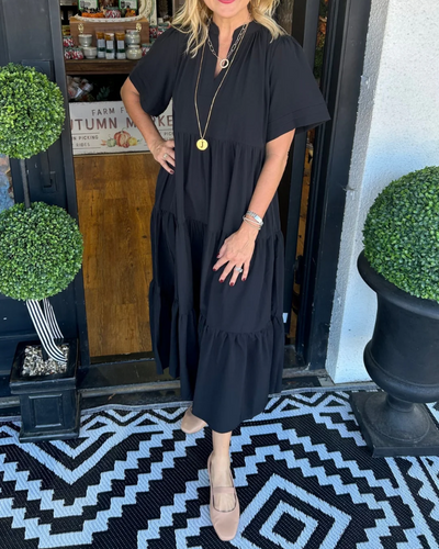 Dalia – Airy maxi dress with pockets