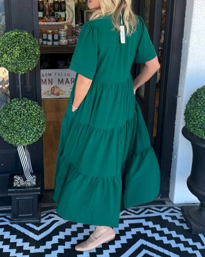 Dalia – Airy maxi dress with pockets