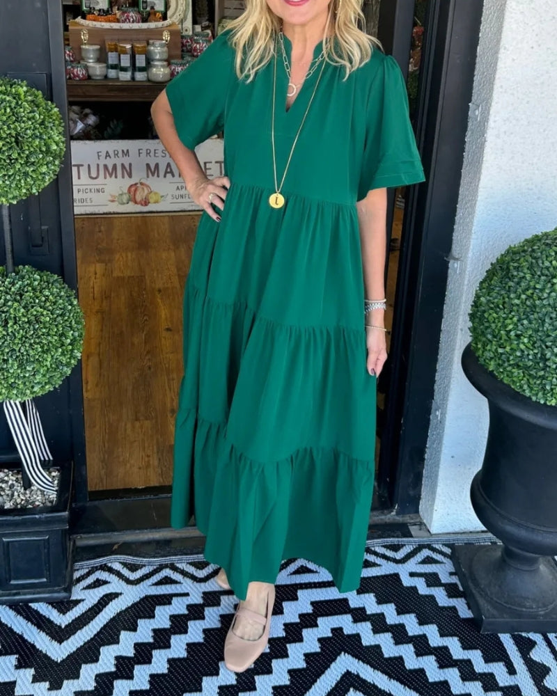 Dalia – Airy maxi dress with pockets