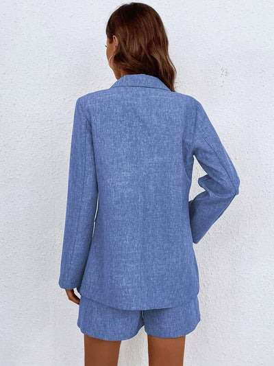 Sania- Frenchy Blazer Suit