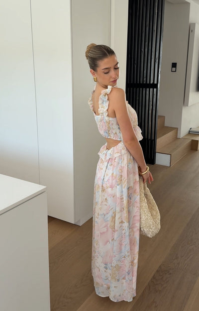 MAXI FLOWER DRESS