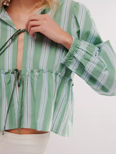 Millie-Striped Brunch Outfit Duo