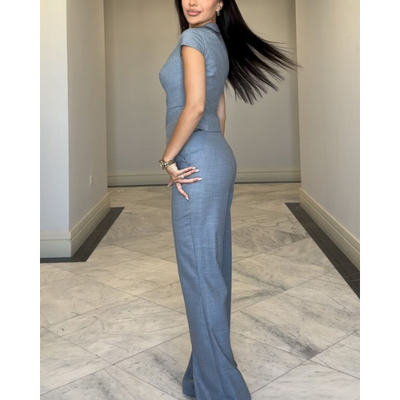 Hannah | Linen shirt and pants set