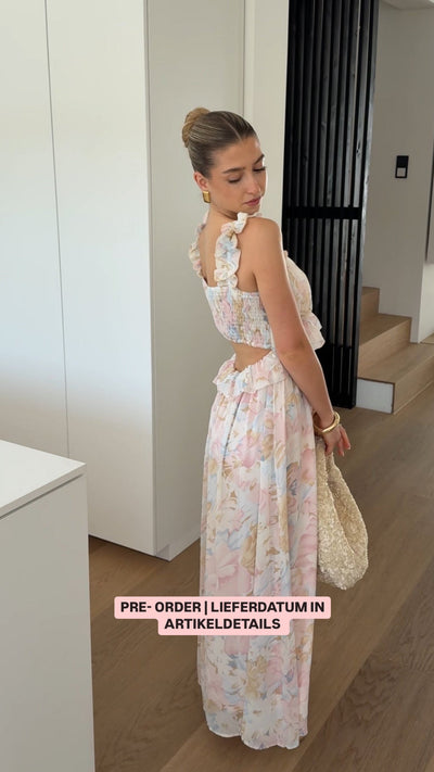 MAXI FLOWER DRESS
