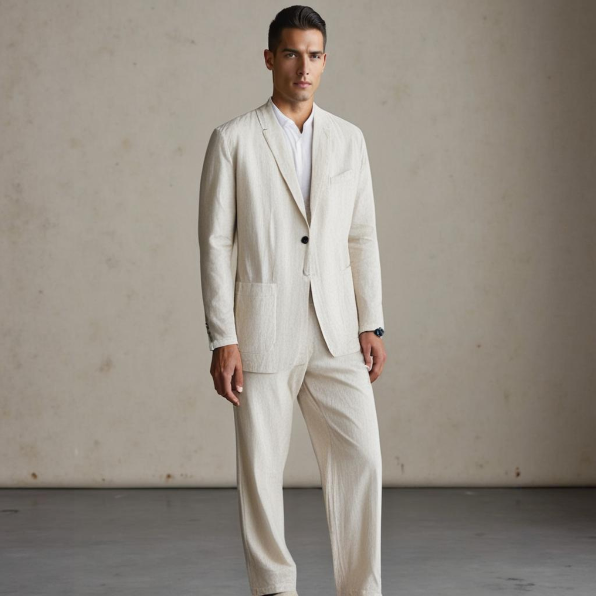 Beeckhoven™ | Elegant Linen Suit