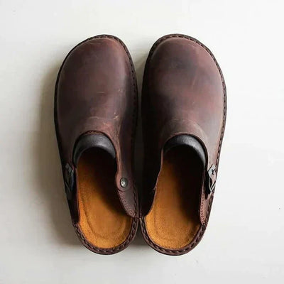 Orthopedic Leather Clogs