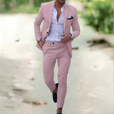 Simone - Men's Elegant Suit (Jacket + Pants)