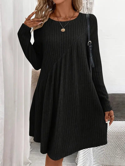 SOLVINA™ | SOFT-KNIT ELEGANCE DRESS