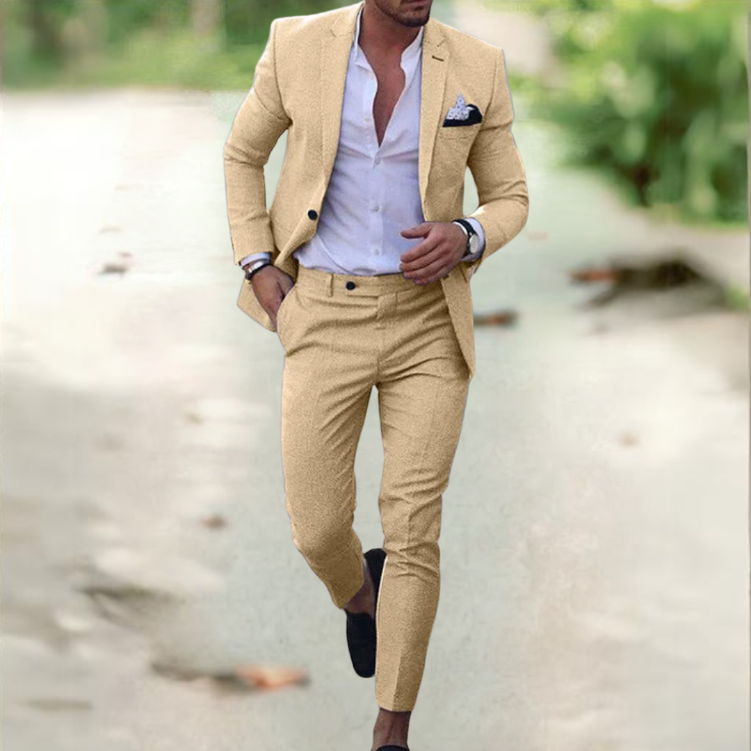 Simone - Men's Elegant Suit (Jacket + Pants)