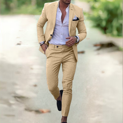 Simone - Men's Elegant Suit (Jacket + Pants)