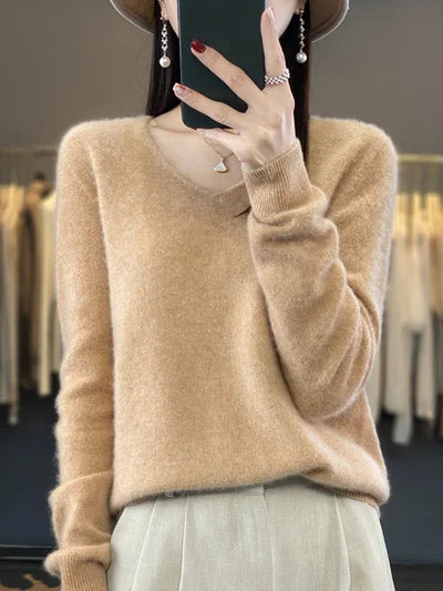 Ella™ - Comfortable soft cashmere sweater Normal price