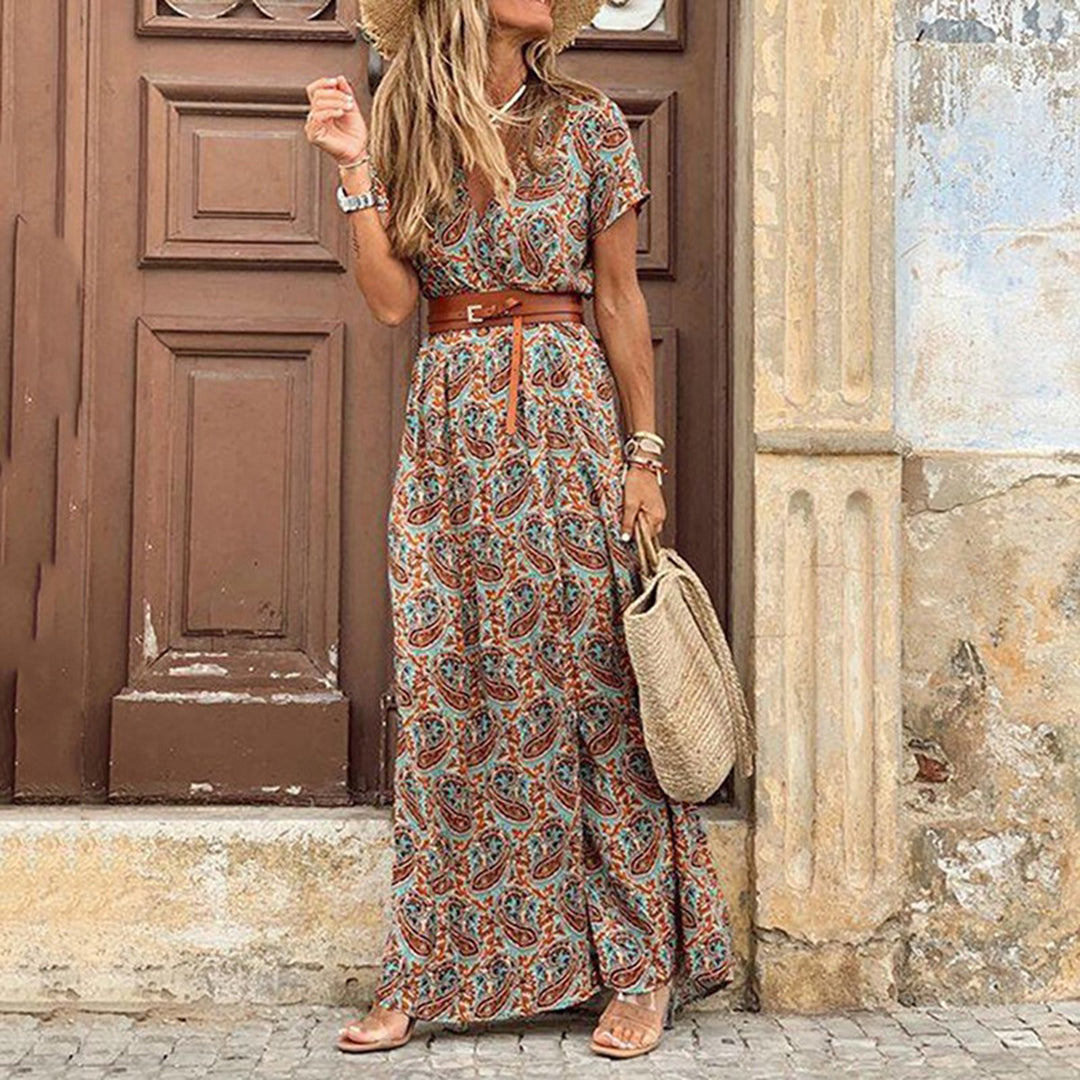 Elena - Relaxed Bohemian Dress