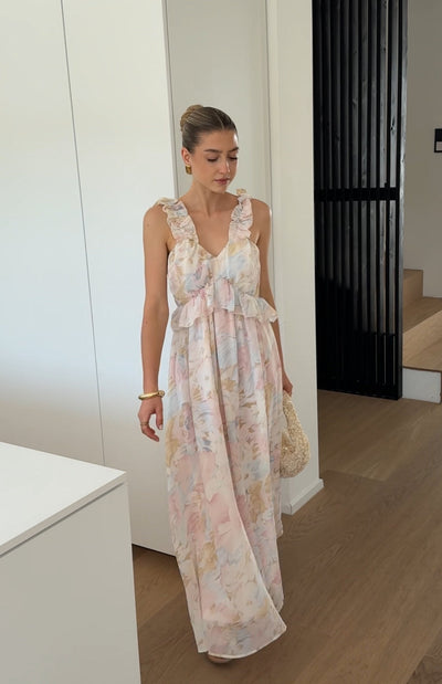MAXI FLOWER DRESS