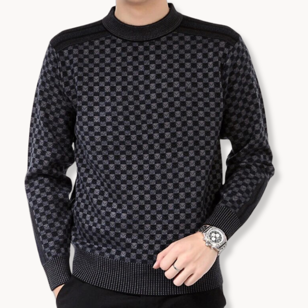 Milo Geometric Sweater