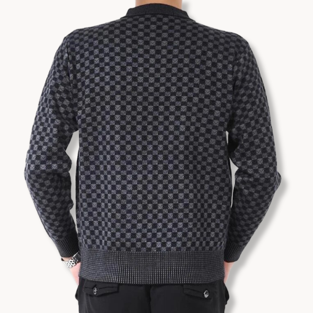 Milo Geometric Sweater