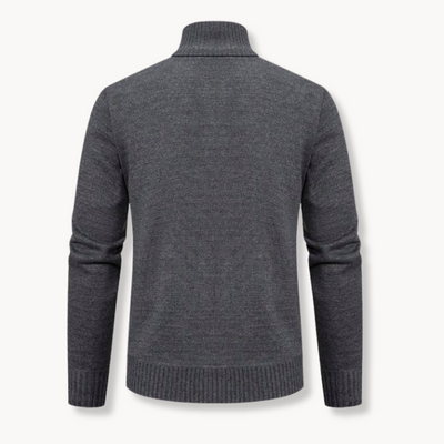 PALAIRE™ | Full-Zip Essential Sweater