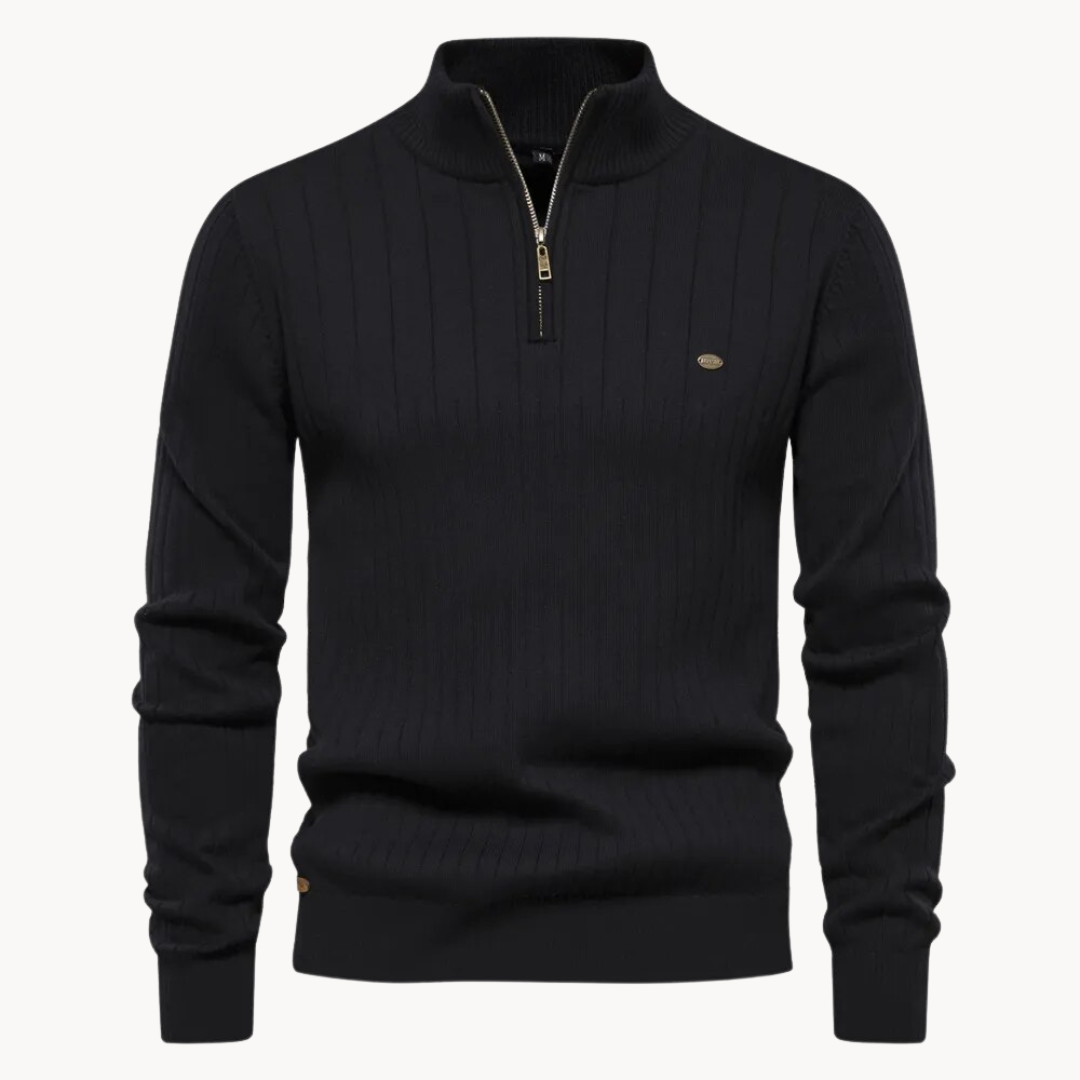 Reed Quarter Zip Knit