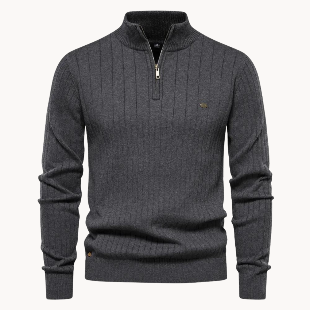 Reed Quarter Zip Knit