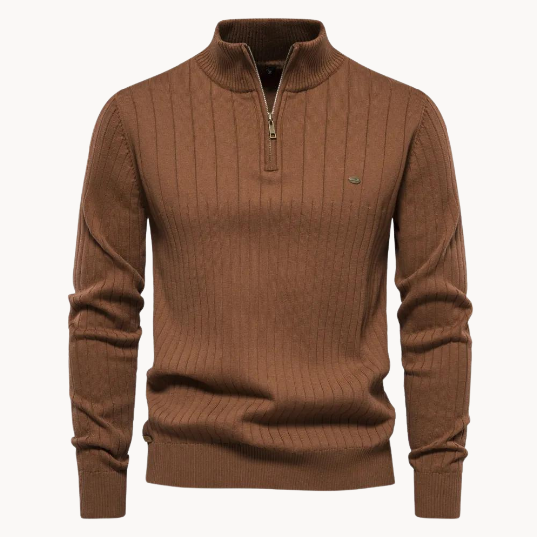 Reed Quarter Zip Knit