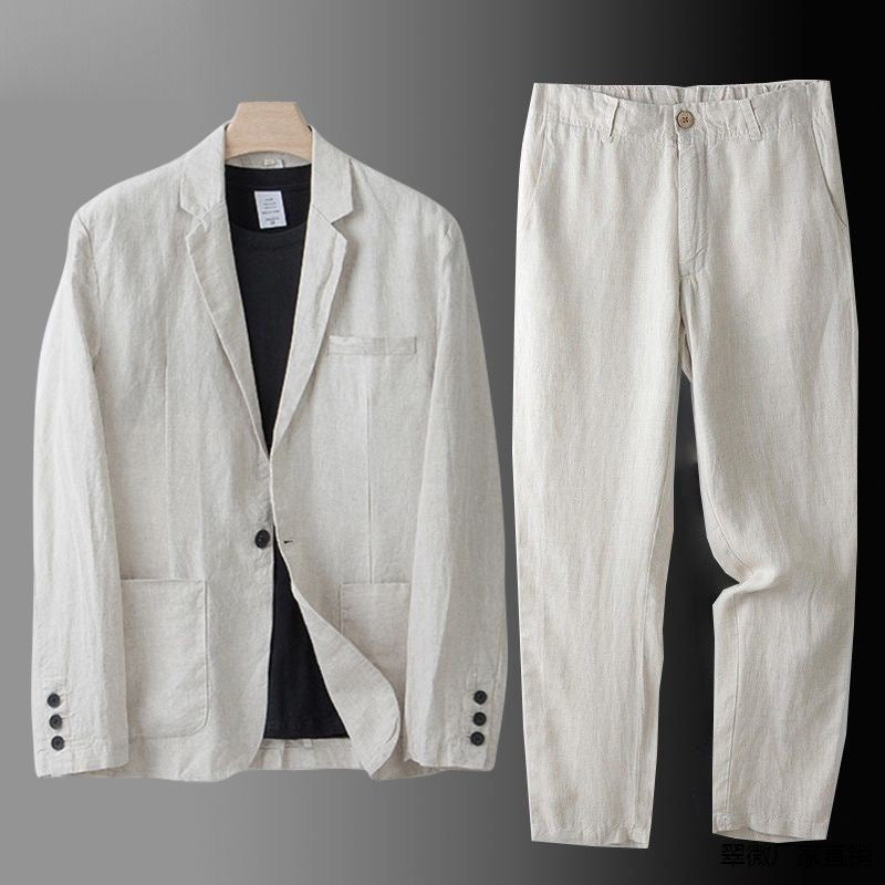 Beeckhoven™ | Elegant Linen Suit