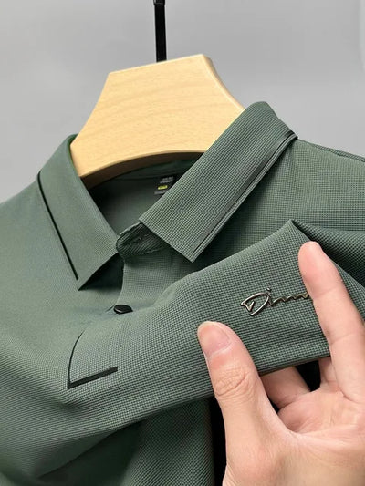 Dima Silk Polo Shirt