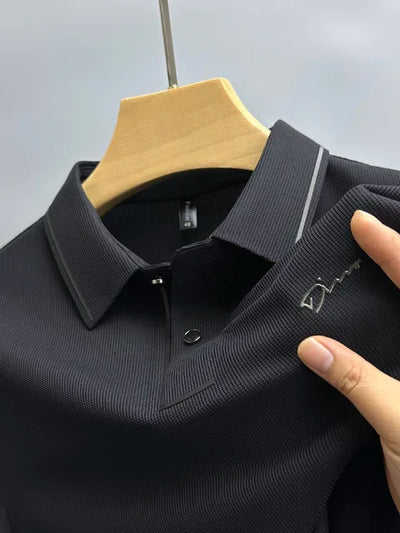 Dima Silk Polo Shirt