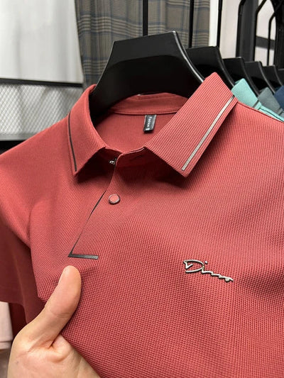 Dima Silk Polo Shirt