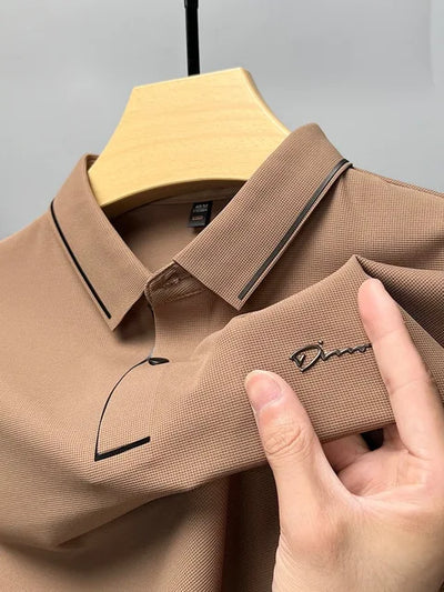 Dima Silk Polo Shirt