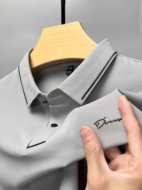 Dima Silk Polo Shirt