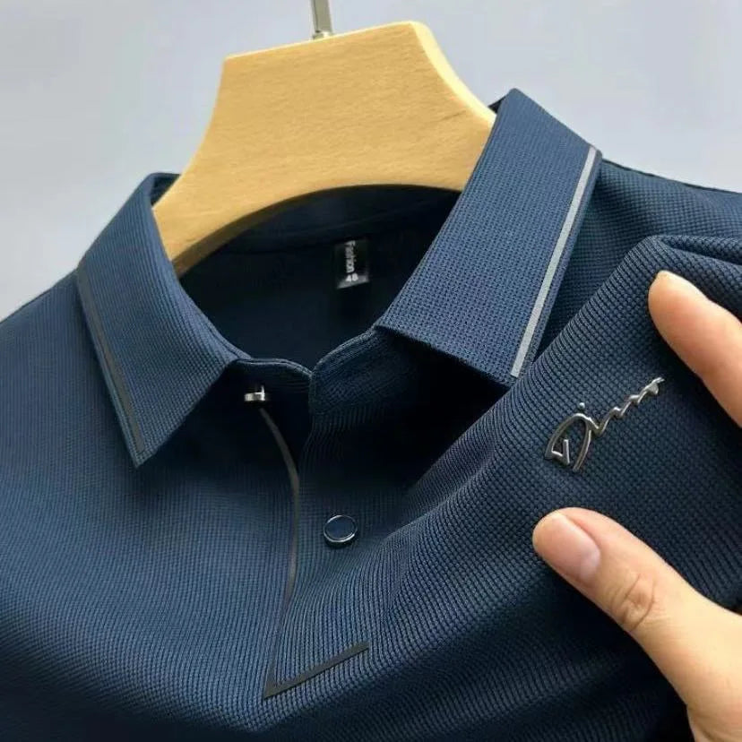 Dima Silk Polo Shirt