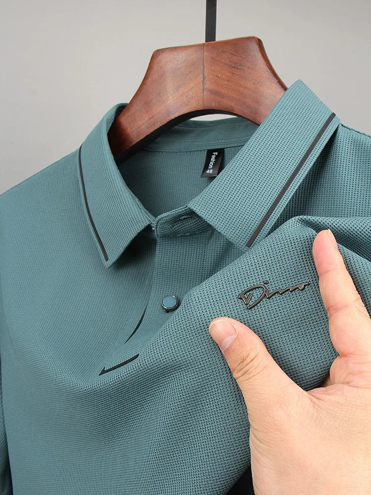 Dima Silk Polo Shirt
