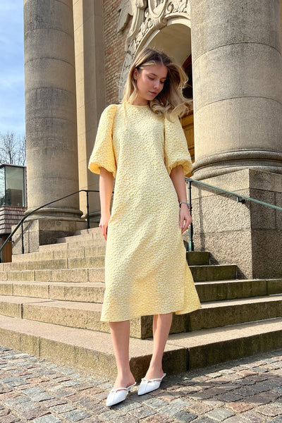 Reno Pastis Long Dress Buttercup Yellow