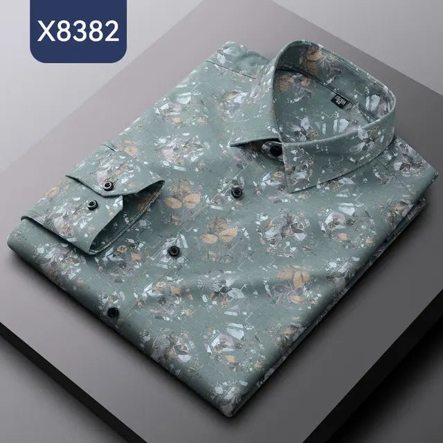 RetroPrint Long Sleeve Shirts
