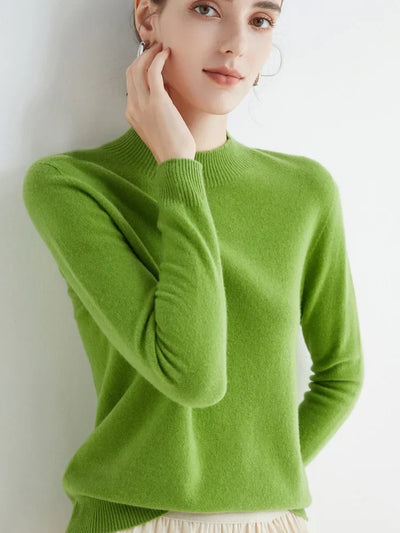 LISA | MOCK-NECK SWEATER