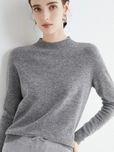 LISA | MOCK-NECK SWEATER