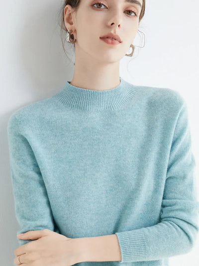 LISA | MOCK-NECK SWEATER