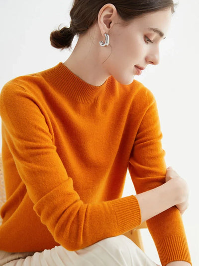 LISA | MOCK-NECK SWEATER