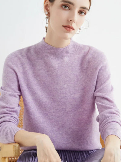 LISA | MOCK-NECK SWEATER
