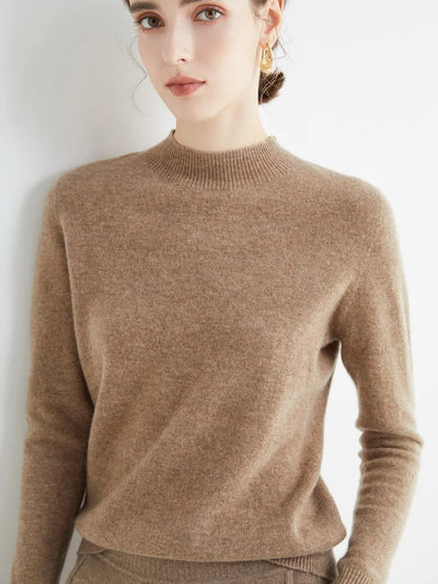 LISA | MOCK-NECK SWEATER