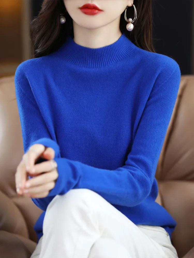 LISA | MOCK-NECK SWEATER