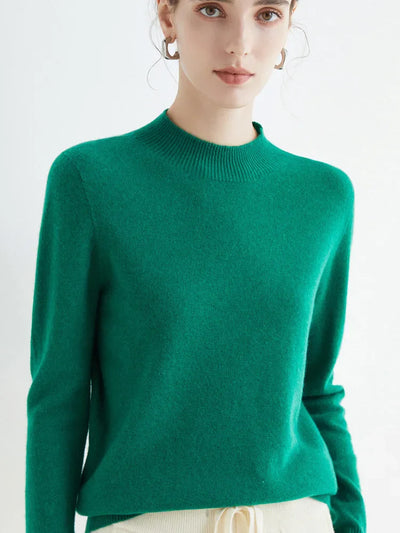 LISA | MOCK-NECK SWEATER