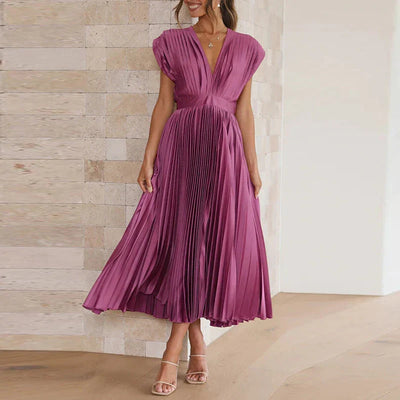 chloe-new-dress-for-women-with-pleats