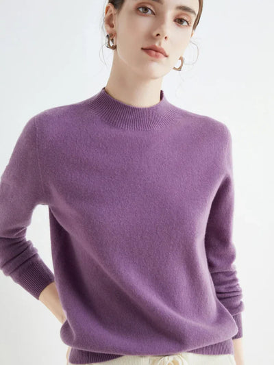 LISA | MOCK-NECK SWEATER