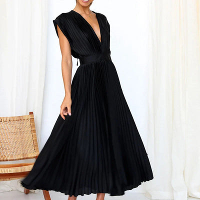 chloe-new-dress-for-women-with-pleats