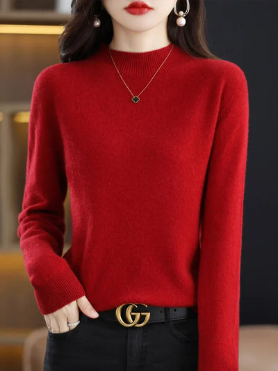 LISA | MOCK-NECK SWEATER