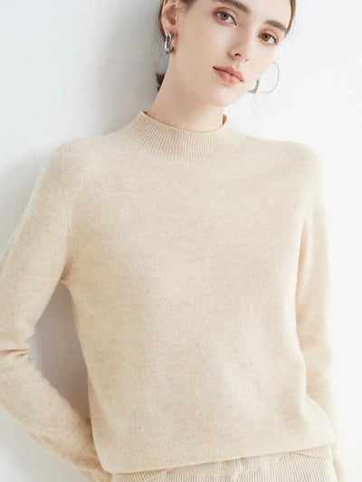LISA | MOCK-NECK SWEATER