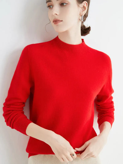 LISA | MOCK-NECK SWEATER