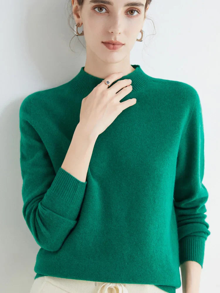 LISA | MOCK-NECK SWEATER