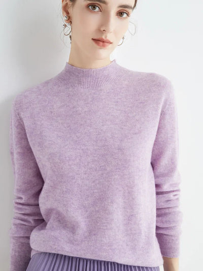 LISA | MOCK-NECK SWEATER