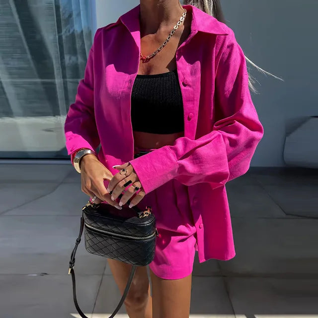 Casual Two-Piece Beach Outfit